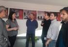 Letona y Esteves, junto a Torres, se comprometen a gestionar el regreso del tren