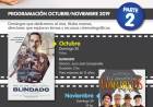 Dos domingos dedicados al cine nacional con títulos nuevos