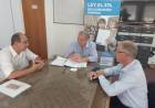Positiva reunión del Intendente Lisandro Matzkin con el Subsecretario de Habitat de la Comunidad Rubén Pascolini