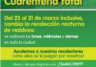 Cambios en la Recolección de Residuos