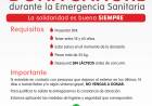 Necesitamos vecinos solidarios