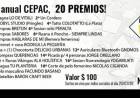 2° Rifa anual Cepac, 20 Premios!