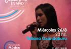 Charla en Vivo con Tatiana Oxandaburu