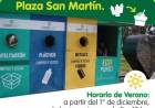 Eco Canje en Plaza San Martín cambia a su horario de verano