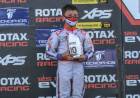 Podio en la última del campeonato