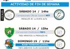 Este sábado 14 de Agosto jugamos en casa