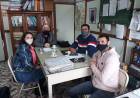 Reunión de trabajo en el Consejo Escolar