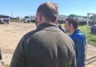 Camioneros autoconvocados hicieron un reclamo en la Playa de Camiones de Pringles