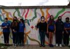 Presentaron mural en homenaje al personal de salud