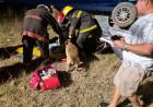 Accidente en cercanías a Bvard. 40 y Uruguay
