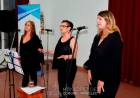 Día de la Mujer: El Trío Fusión Vocal tuvo su debut artístico