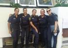 María Ponce, estuvo en una capacitación para titulares y profesionales de equipos policiales
