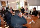 Reunión de Trabajo con el Ministro de Transporte