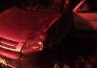 Ruta 51: lo encandiló un camión y terminó volcando
