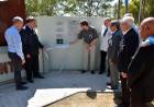 Descubrimiento de placa conmemorativa donada por la Armada Argentina