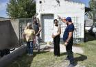 Barruti visitó recorrió obras en el Hogar Canino