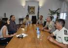 La Intendente Barruti se reunió con el reciente Director de Seguridad Rural
