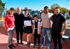 El Intendente Lisandro Matzkin recibió a Mía Gorriti