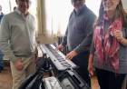 Entrega de instrumentos para la Escuela Secundaria N°2