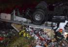 Un camionero murió en un vuelco en la ruta 51