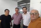 Consejeros Escolares se reunieron con autoridades provinciales