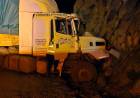 Camionero pringlense se accidentó en Ushuaia