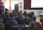 Charla a los alumnos del Instituto Verdier
