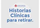 Historias clínicas para retirar