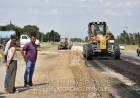 Trabajos en el Boulevard Uruguay
