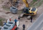 Avanza la obra de desagüe pluvial en el Barrio Roca