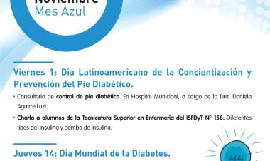"La idea es actuar en la prevención en el pie diabético"