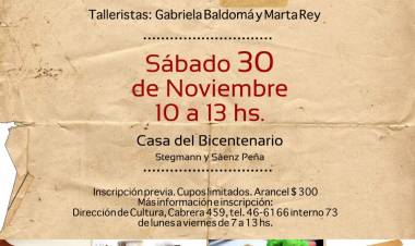 Taller sobre conservación del patrimonio