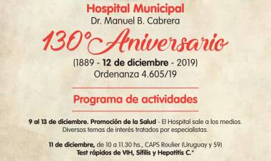 Nuestro Hospital Cumple Años