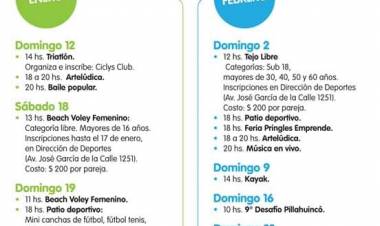 "La idea es brindarle a la población un domingo distinto"
