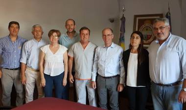 Matzkin recibió a la bancada oficialista