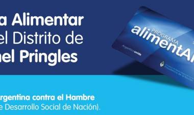 Quedan 225 tarjetas Alimentar para retirar