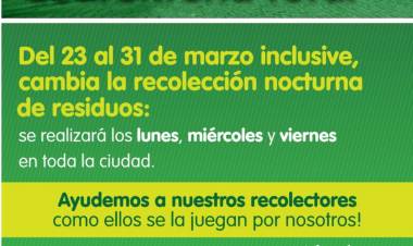 Cambios en la Recolección de Residuos