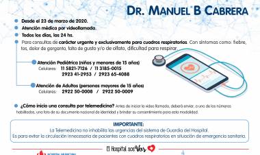 Nuevo servicio del Hospital Municipal: Telemedicina