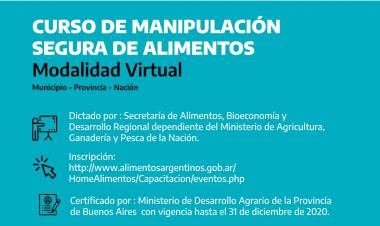 Curso Virtual de Manipulación de Alimentos