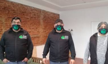 "Nos recibió el Intendente"