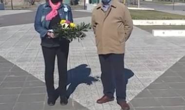 Sanmartinianos rindieron homenaje al General San Martín