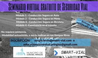 Seminario Virtual gratuito de Educación y Seguridad Vial
