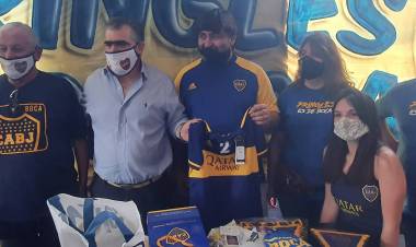 Ciudad: "El departamento del Interior de Boca, en esta pandemia, salió a recorrer las peñas"