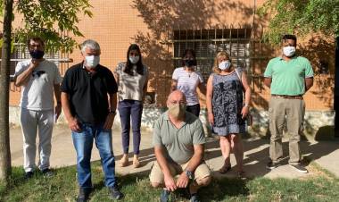 Alfredo Irigoin pasó por Indio Rico y brindó su apoyo a la lista Sumando Radicales