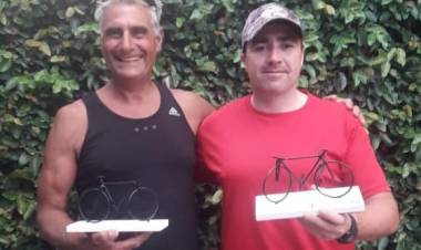 Ciclistas locales corrieron en Rauch