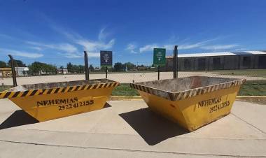 A partir del 1º de mayo se amplía la zona de volquetes