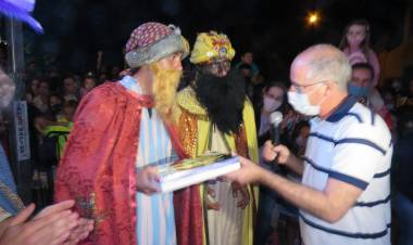 Los Reyes Magos visitaron la ciudad