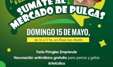 Este domingo sumate al Mercado de Pulgas
