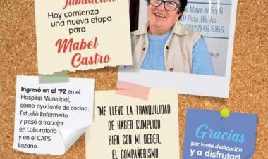 Bienvenida Jubilación: “Me llevo la tranquilidad de haber cumplido bien con mi deber"