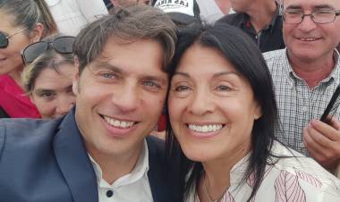 Soto estuvo con Kicillof en la inauguración de un Escuela Secundaria de Coronel Suárez